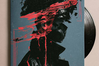 do album cover design, mixtape cover art, single cover art