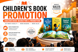 promote children book, book promotion children amazon book and marketing