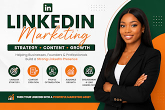 your linkedin manager, content creation, profile audit, growth strategy