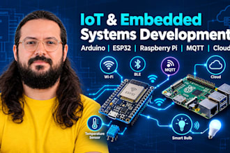 program arduino, esp32, and raspberry pi for iot embedded systems