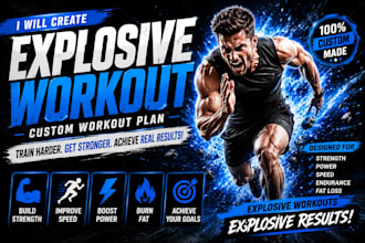 create a vertical jump and explosive leg workout plan