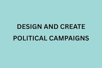 create political campaign website and ads