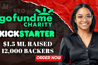 promote crowdfunding campaign, kickstarter, gofundme, indiegogo and fundraising