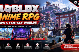 build immersive roblox anime rpg maps and fantasy worlds