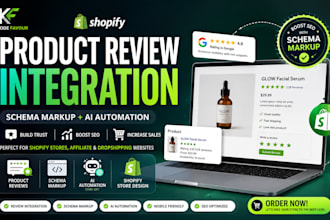 integrate product reviews schema markup to your shopify store ai automation