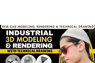 do 3d modling and rendring