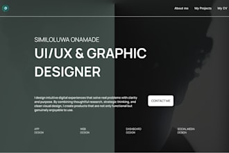 design a beautiful and user friendly website mobile app and dashboard for you