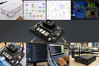 custom nvidia jetson carrier board, robotics hardware, pcie, orin nx prototype