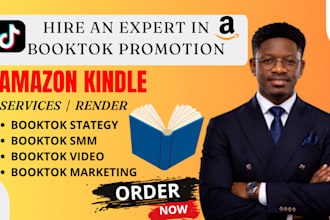 do booktok author smm ebook promotion amazon book influencer tiktok promotion