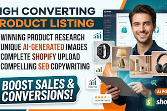 do product listing on bigecommerce