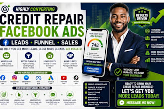 be your credit repair facebook ads credit repair leads, funnel social marketing