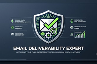 fix dmarc, spf, dkim, and email deliverability issues