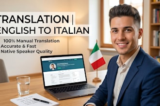 tradurro professionalmente qualsiasi testo dall inglese all italiano