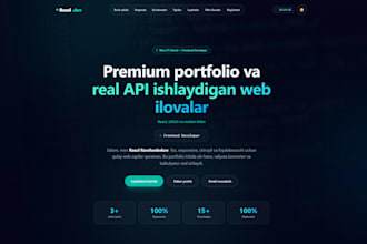 build a modern react website