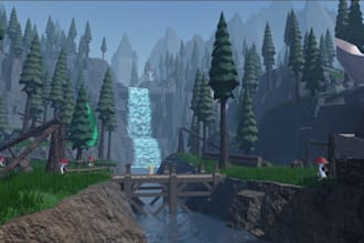 build a professional roblox map, terrain and game environment
