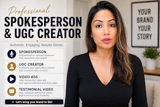spokehuman videos female creators english ugc videos testimonial actor