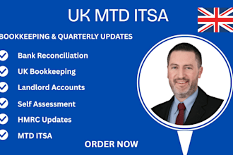 setup UK mtd itsa bookkeeping and file hmrc income for tax updates