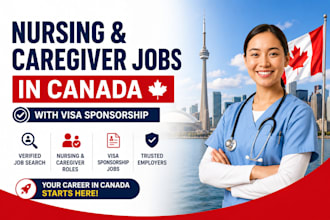 search and apply for nursing and caregiver jobs in canada with visa sponsorship
