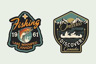 design outdoor logo adventure outdoor nature