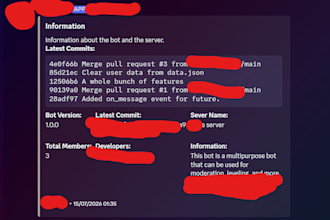 write you a discord bot