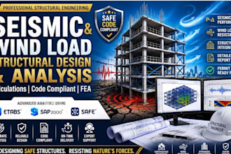 do seismic design, wind load structural design and analysis, building design