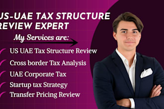review US uae cross border tax, corporate structure and startup tax strategy