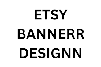 etsy banner design for your store