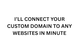 connect domain to your website in a minute