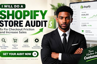 do a shopify store audit to fix checkout friction and increase sales