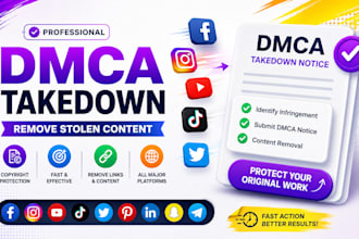 remove unwanted content under dmca