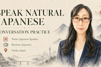 help you practice natural japanese conversation