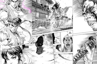 draw anime manga webtoon manga japanese manga mangaka action manga storyboard