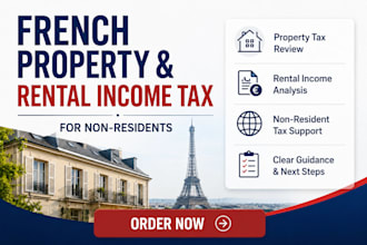 help non residents with french property and rental income tax