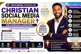 be your christian social media manager for church ministry faith marketing ads
