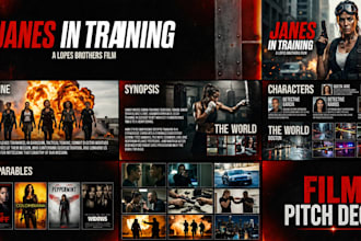 do film pitch deck movie pitch deck investor pitch deck tv pitch deck show bible