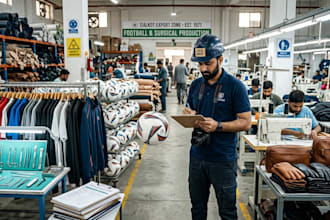 your sialkot local agent for product sourcing and quality control