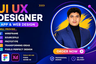 create axure rp design , prototyping, uiux design on figma