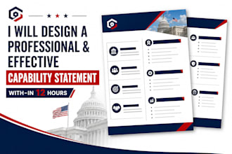 design capability statement for your business government contract
