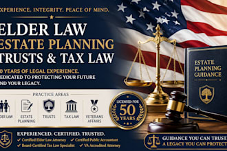 review your trust and help identify estate planning issues and power of attorney
