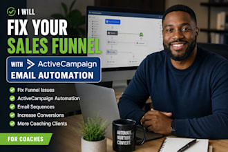 fix your sales funnel with activecampaign email automation for coaches