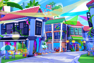 create a custom roblox map, tycoon map, assets and game environment