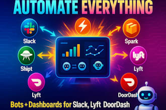 automate instant shipt bot zifty bot, slack bot, uber bot