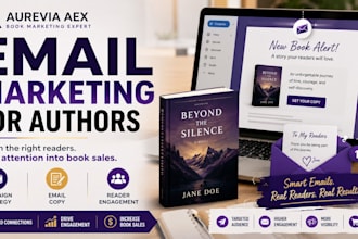 create an email marketing campaign to promote your book to targeted readers