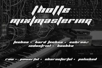 mix and master your hard techno for a raw, powerful sound