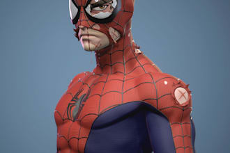 do a superhero character