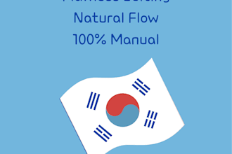 professionally proofread and edit your korean text