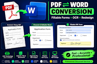 convert and redesign your PDF to word