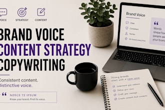create brand voice and content for your tech company