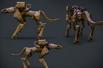 create custom 3d models, 3d assets and characters