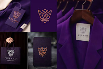 create an elegant luxury logo design for your premium brand